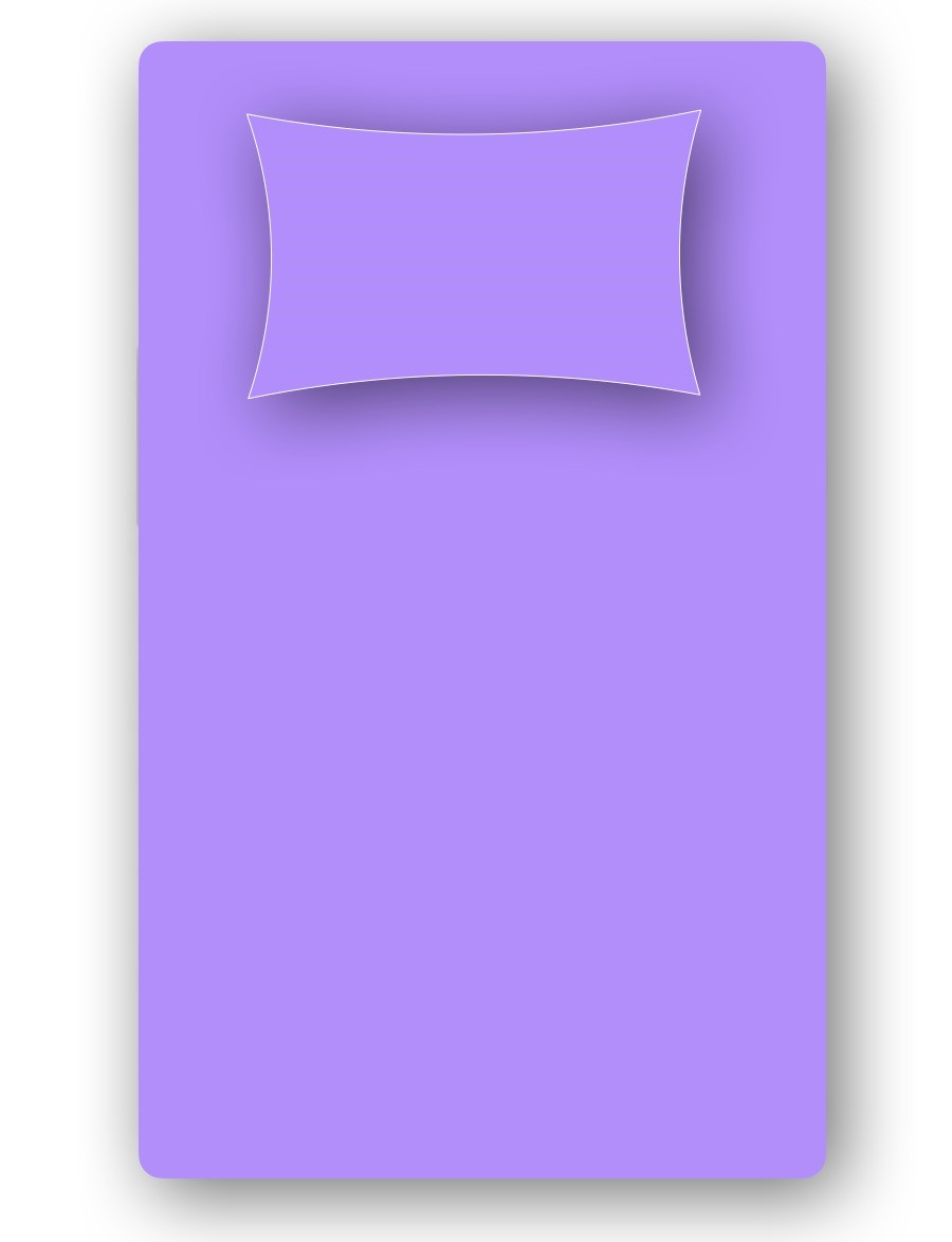 4 Pc. Jersey Knit Cot Sheet Set-Lilac